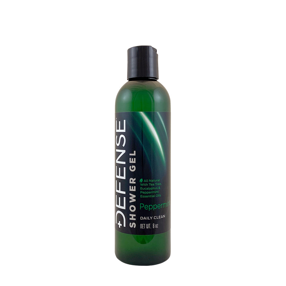 Defense Soap Peppermint Shower Gel- 8 fl oz