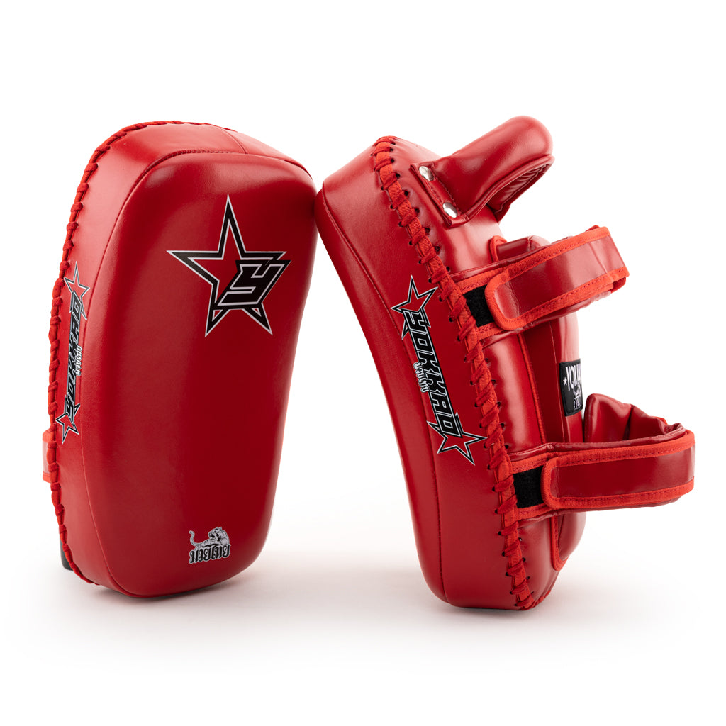 Yokkao Institution Kick Pads (Red)