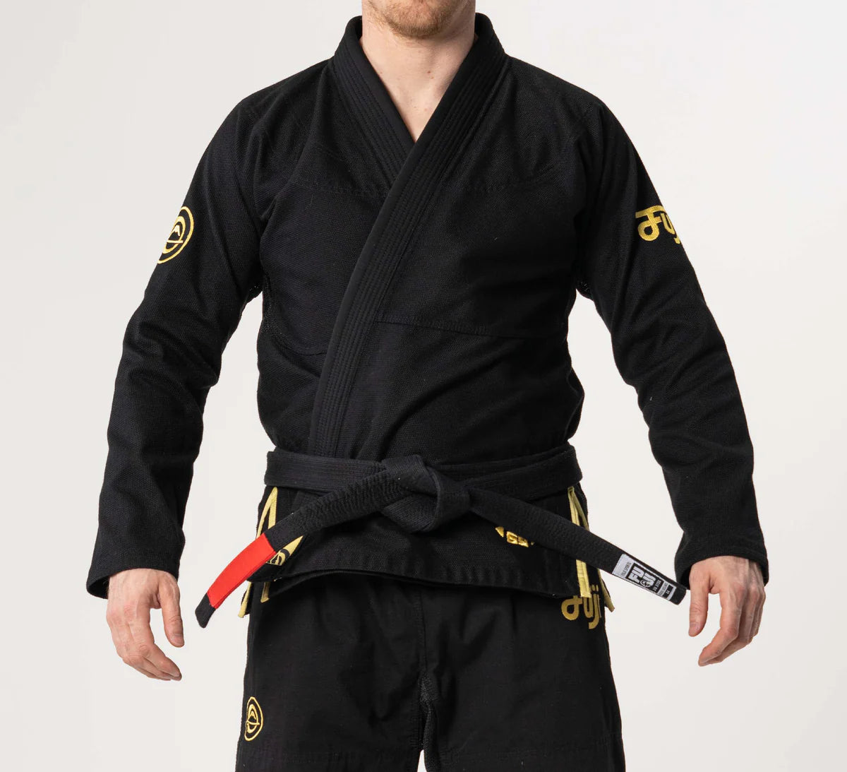 Fuji Adult FlowTech BJJ Gi (Black/Gold)