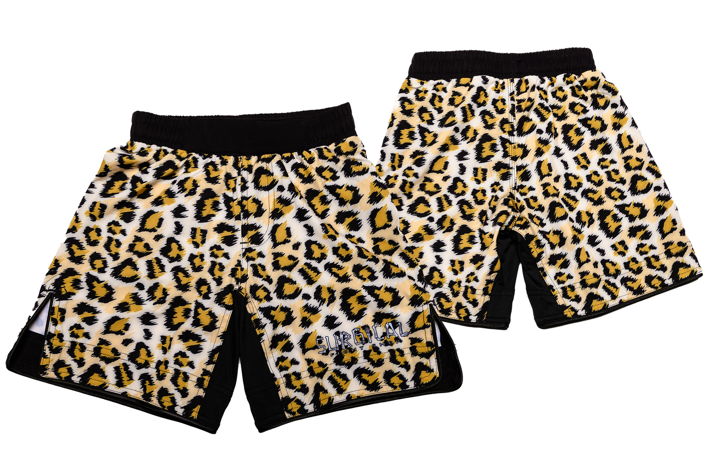SFS Youth Velcro-less Hybrid Grappling Leopard Shorts