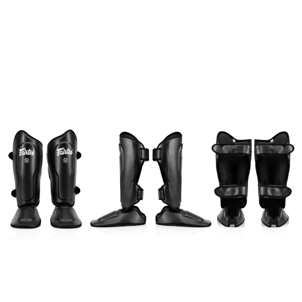 Fairtex YOUTH SPK9 Shin Guards (Black)