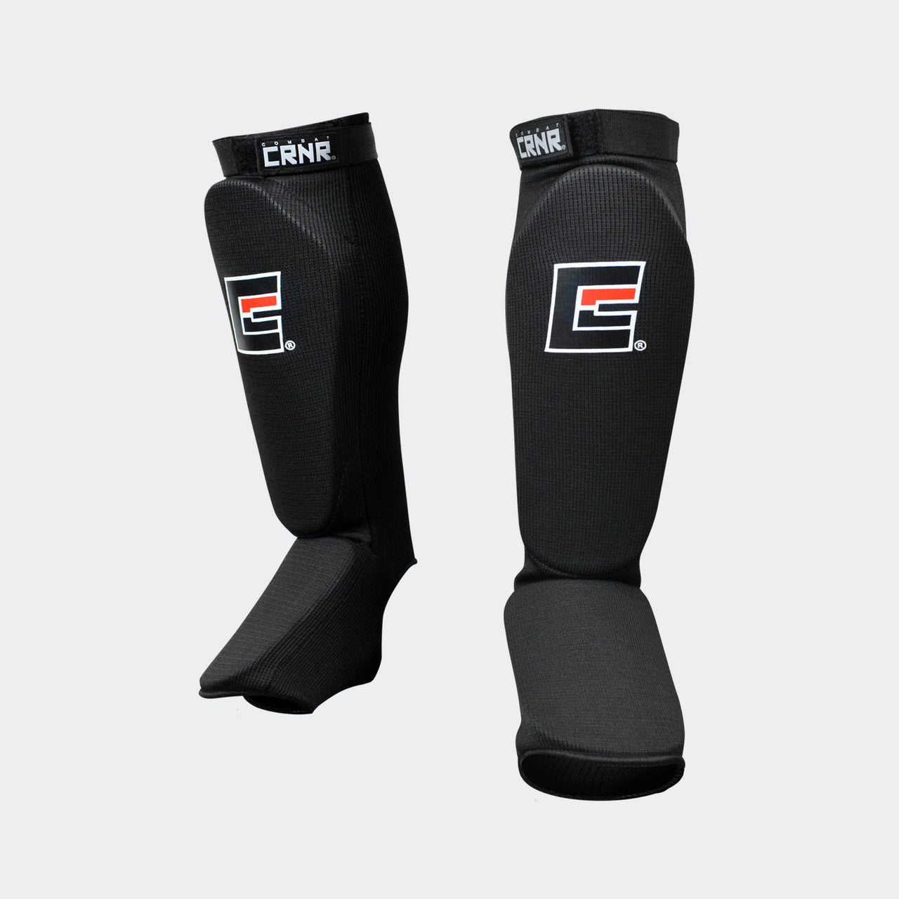 Combat Corner Slip on Elastic Shin Pads