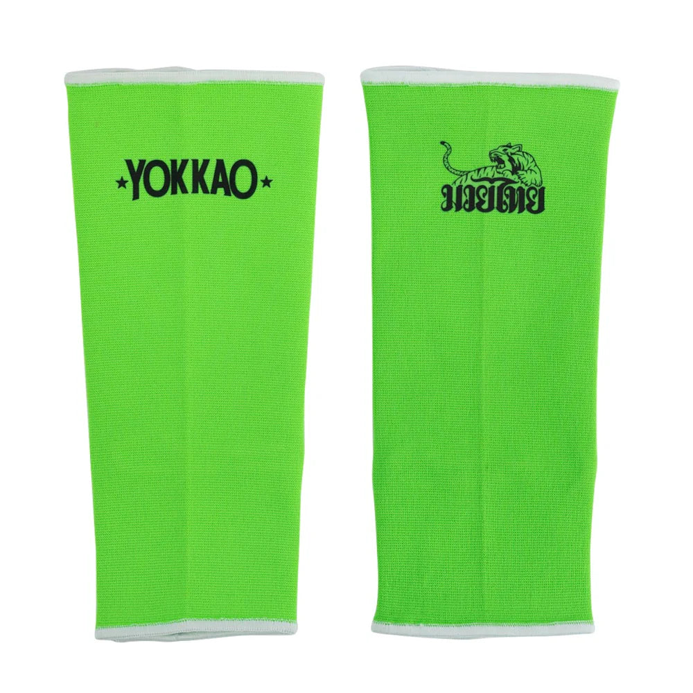 Yokkao Muay Thai Ankle Guards (Neon Green)