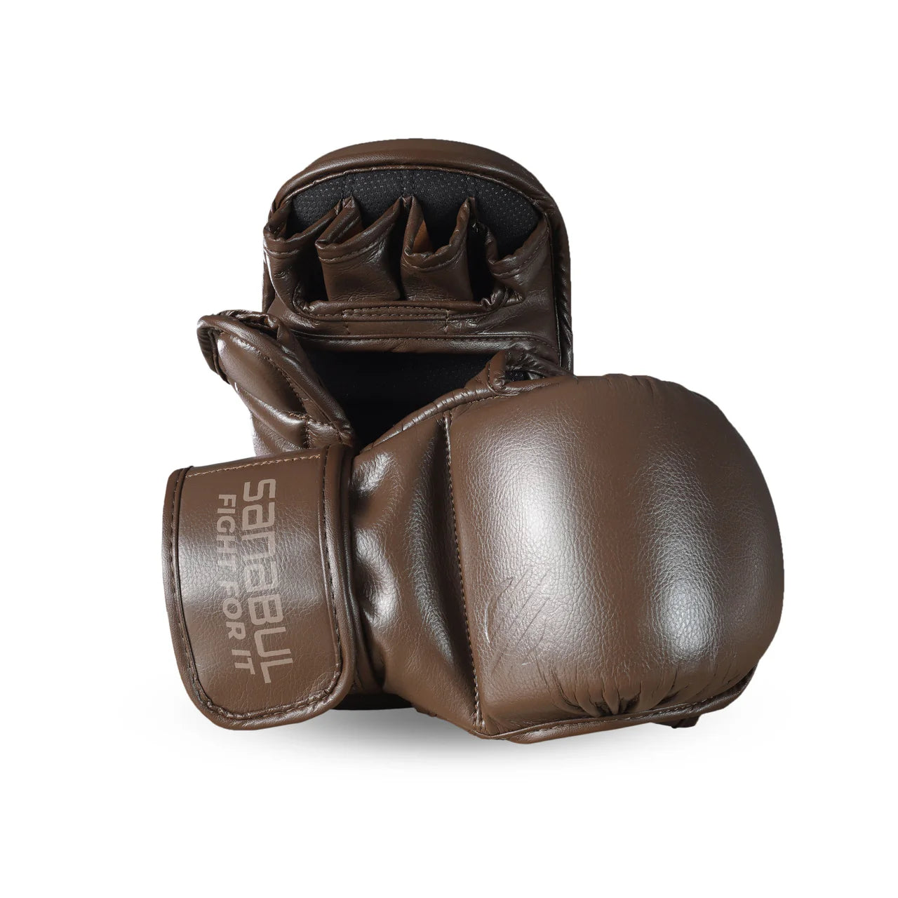 Sanabul Battle Forged MMA 7oz Gloves (Brown)