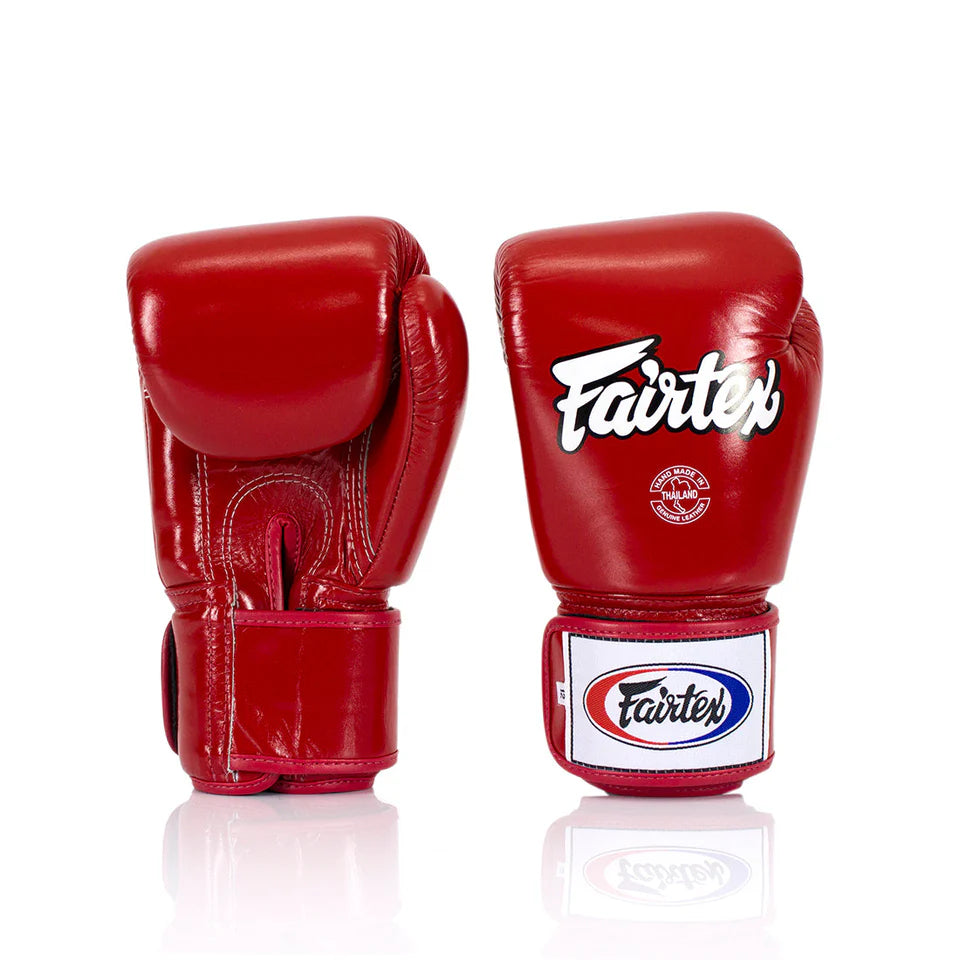 Fairtex Universal BGV1 Gloves "Tight-fit" Design- Red