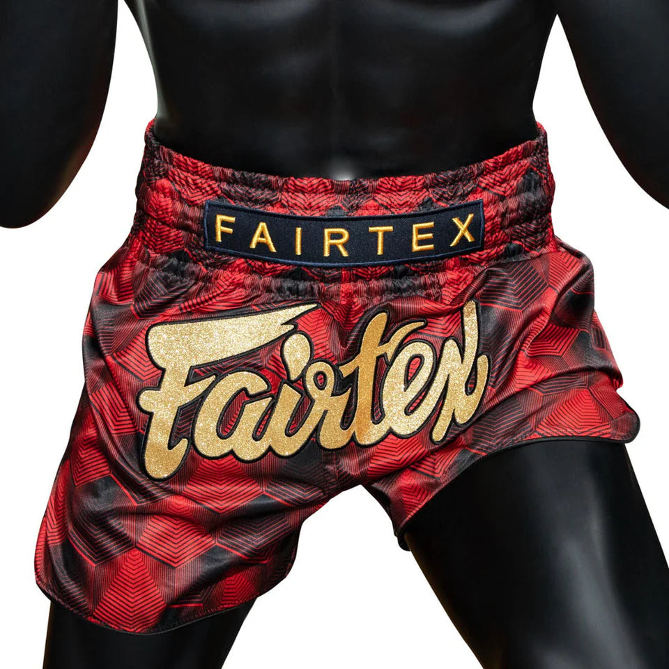 Fairtex Muay Thai Shorts- Stealth Red
