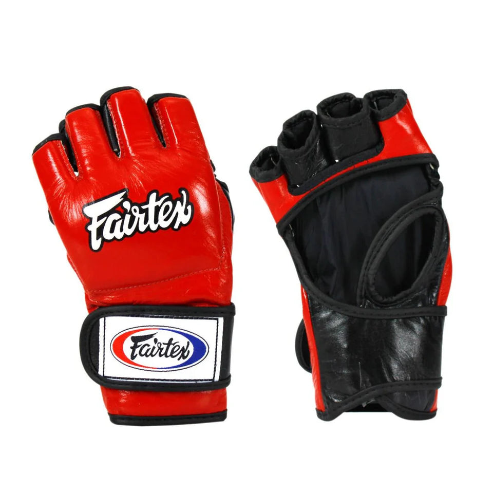 Fairtex FGV12 Ultimate Combat Gloves with "Open Thumb Loop"