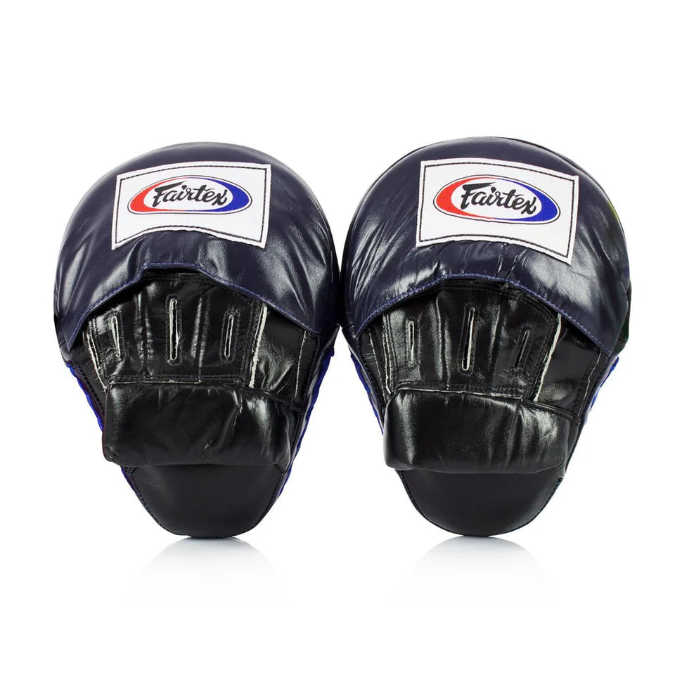 Fairtex The Ultimate Contoured Focus Mitts (Black/Blue)
