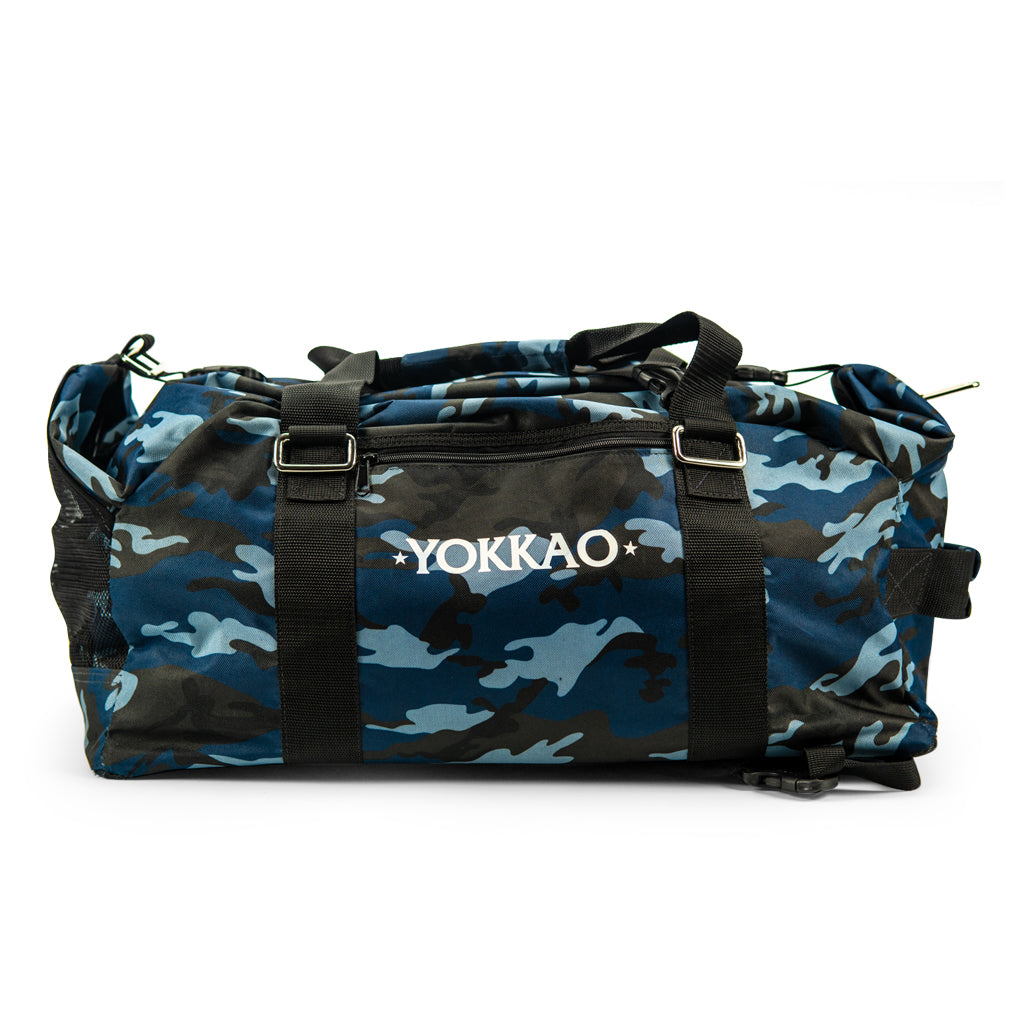 Yokkao Convertible Camo Gym Bag (Blue)