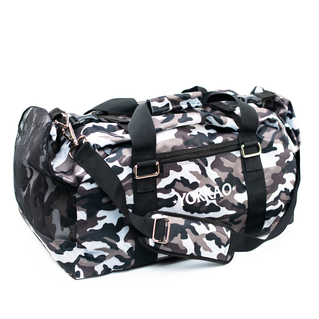 Yokkao Convertible Camo Gym Bag (Grey)