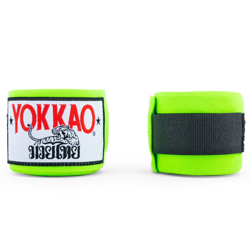 Yokkao Premium Hand Wraps (Neon Green)