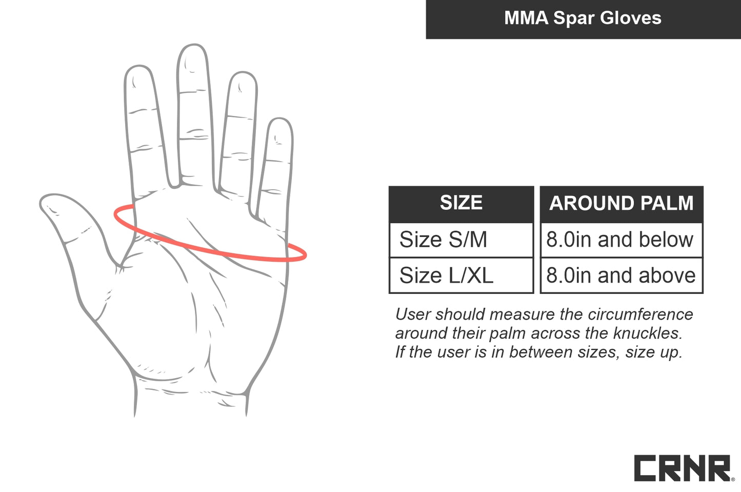 Combat Corner MMA Spar Gloves