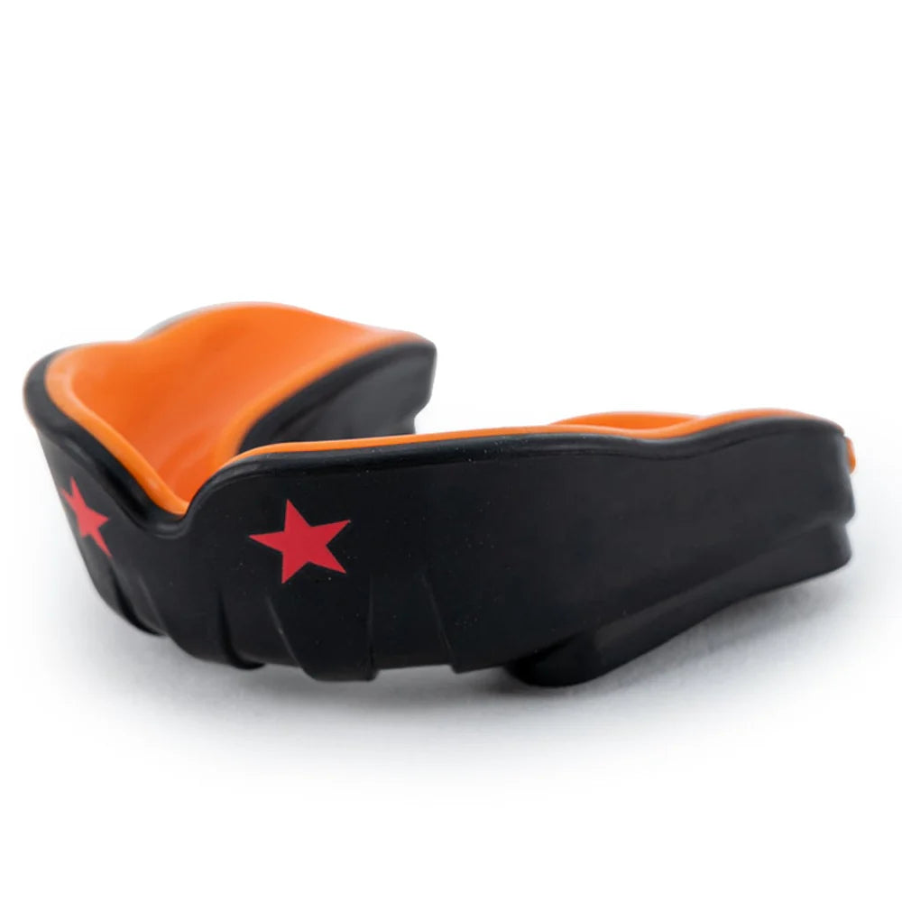 Yokkao Muay Thai Boxing Mouth Guards (Black/Orange)