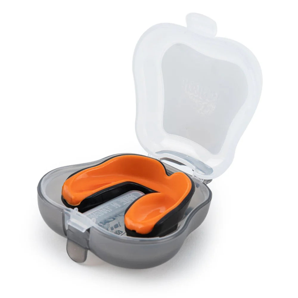 Yokkao Muay Thai Boxing Mouth Guards (Black/Orange)