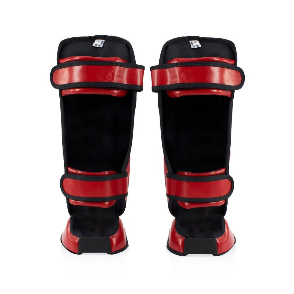 Fairtex YOUTH SPK9 Shin Guards (Red)