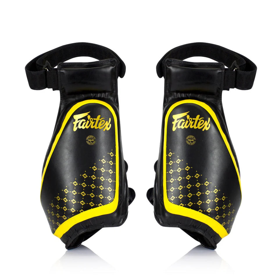 Fairtex TP4 Compact Thigh Pads- Black/Yellow