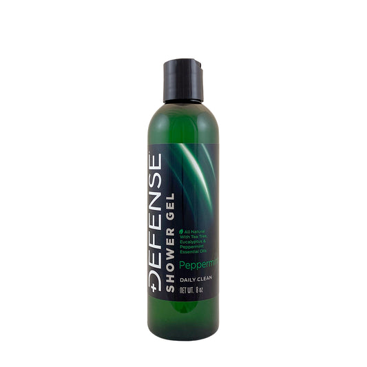 Defense Soap Peppermint Shower Gel- 8 fl oz