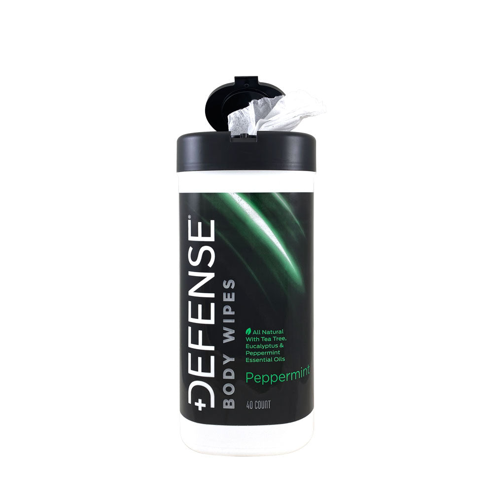 Defense Soap Peppermint Body Wipes
