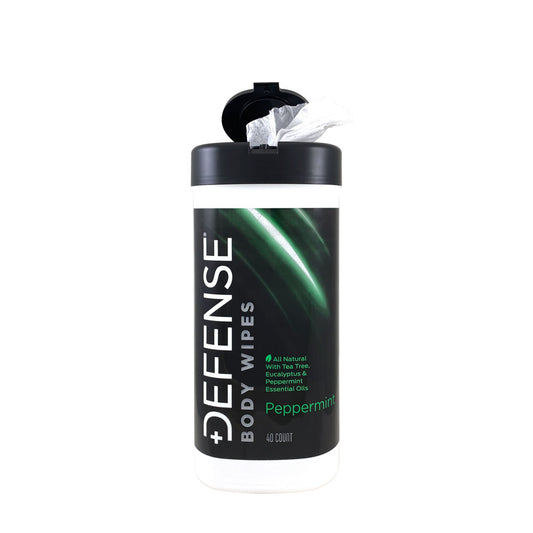 Defense Soap Peppermint Body Wipes