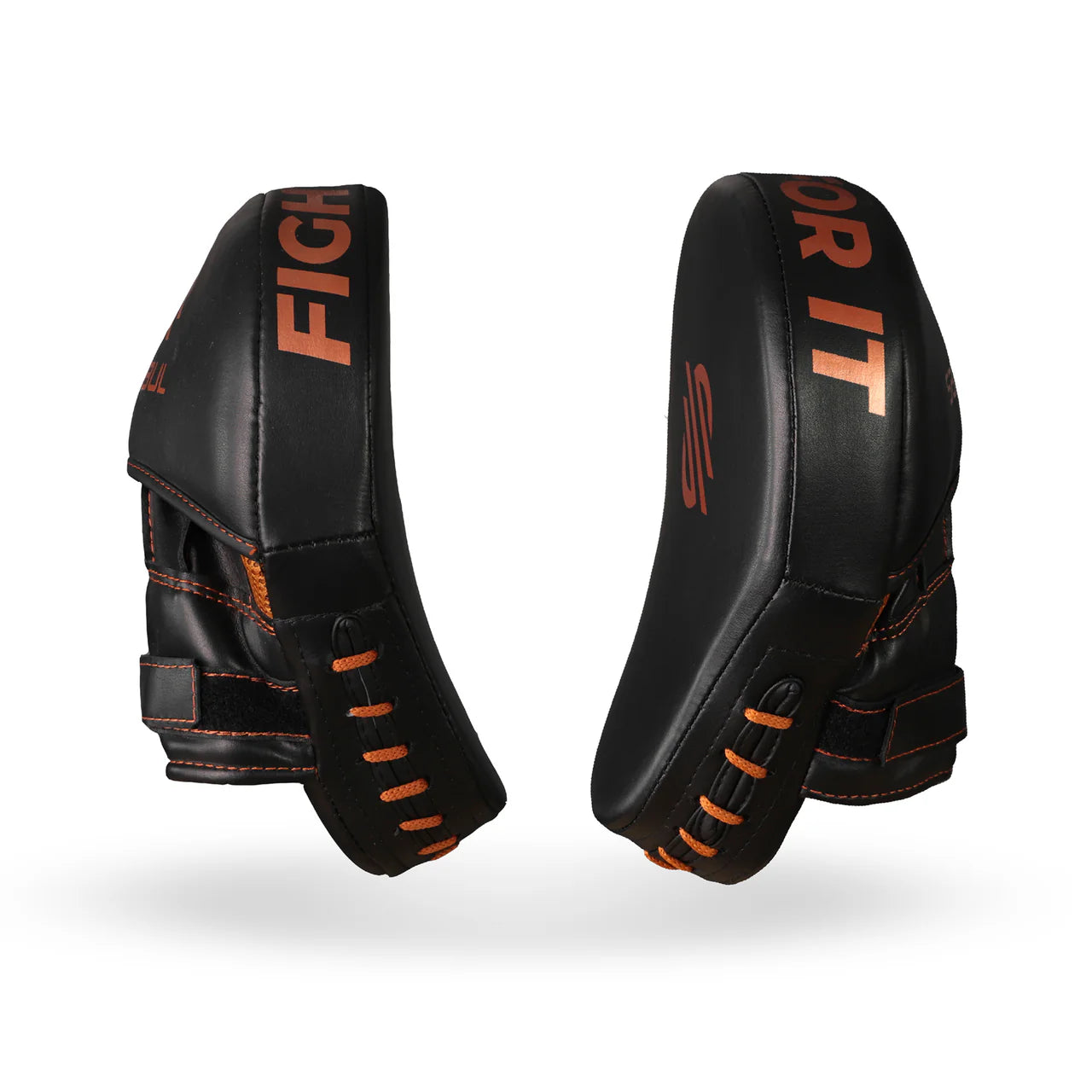 Sanabul Essential Curved Punching Mitts (Metallic Cooper/Black)