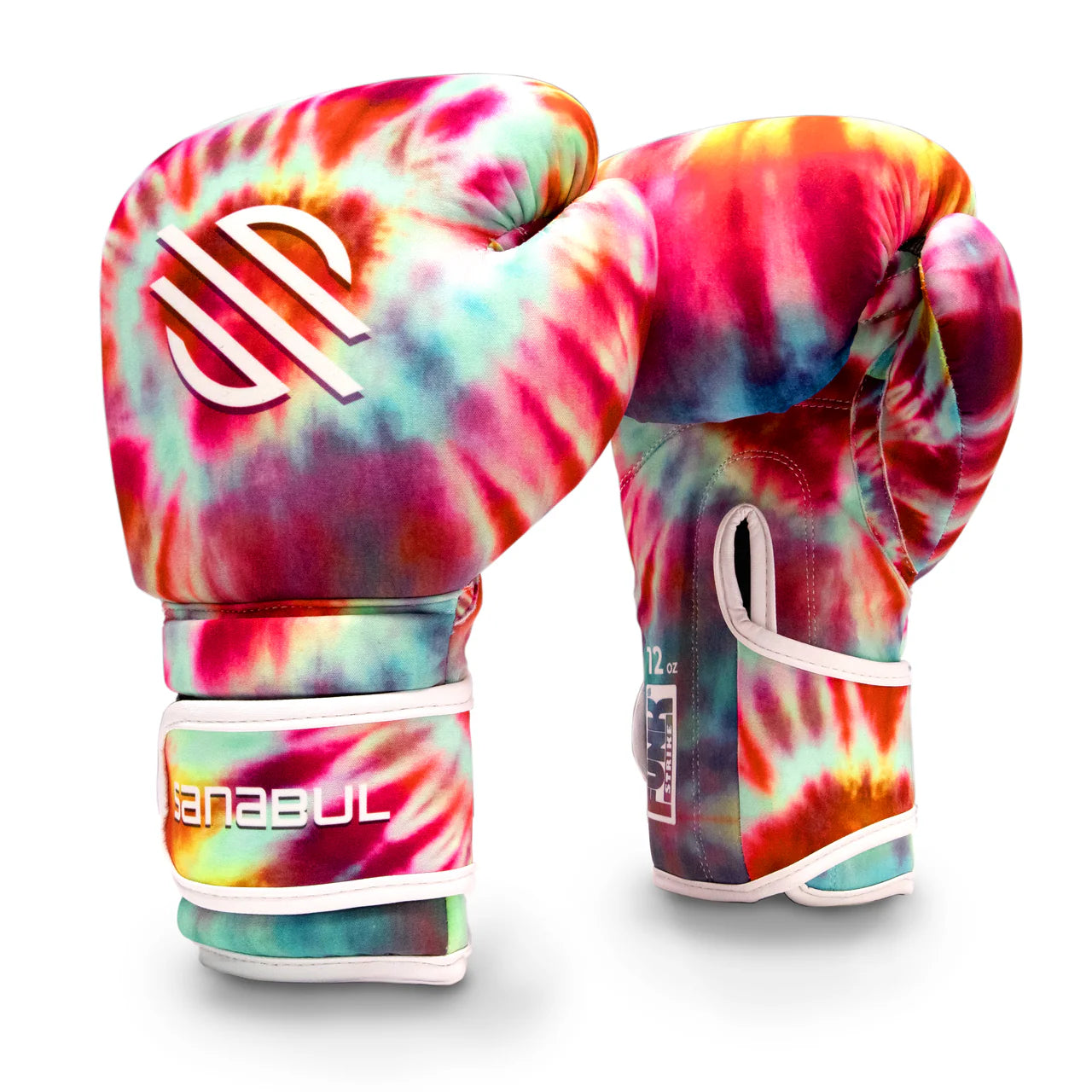 Sanabul Funk Strike Tie Dye Gel Boxing Gloves (Classic Swirl)