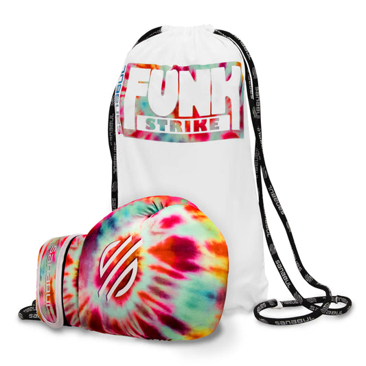 Sanabul Funk Strike Tie Dye Gel Boxing Gloves (Classic Swirl)