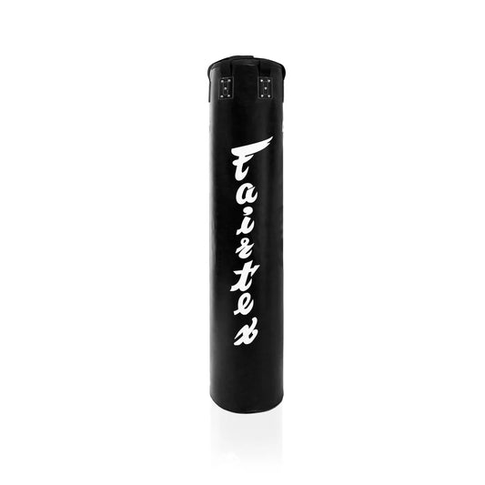 Fairtex HB6 6FT Muay Thai HB6 Banana Bag- Black (Unfilled)