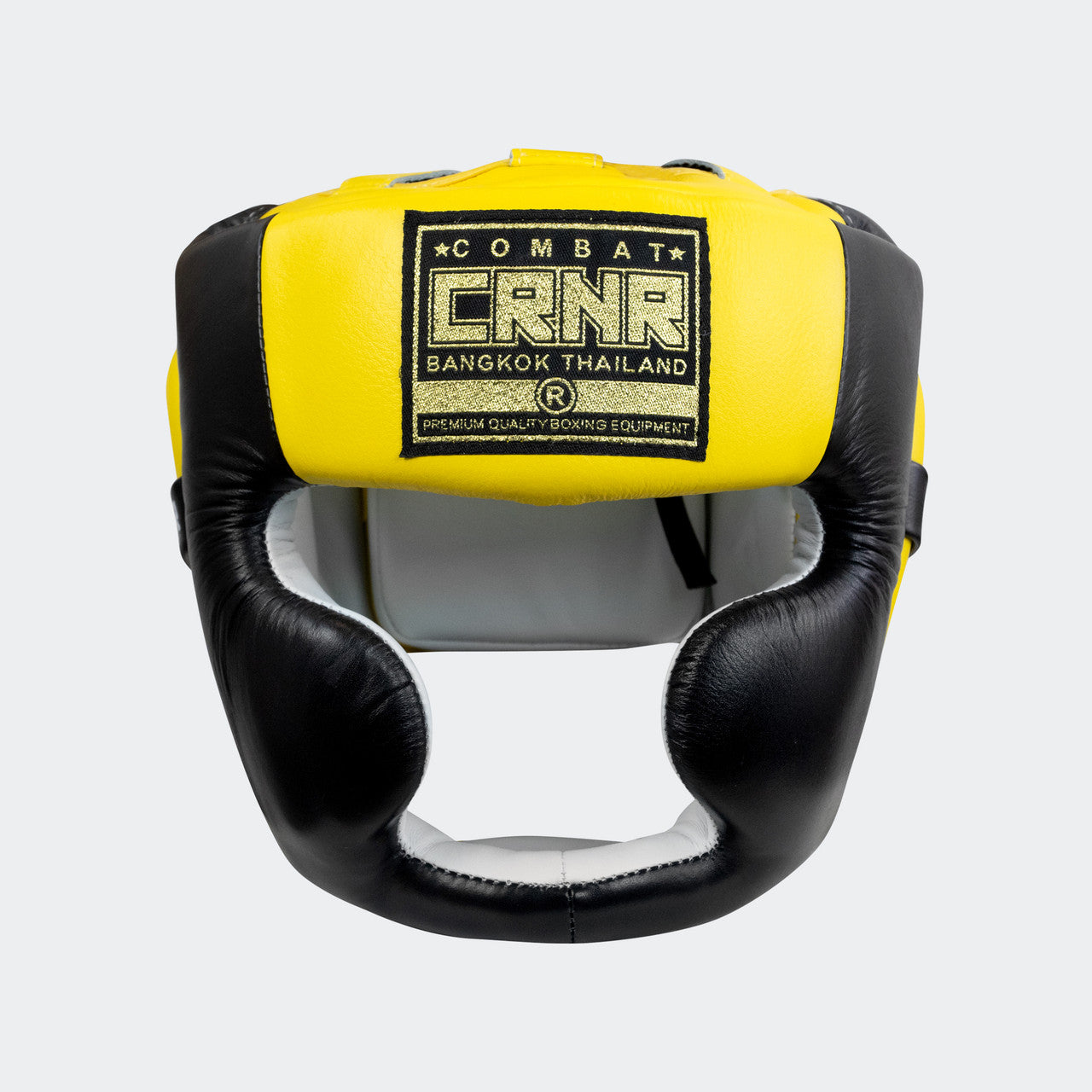 Combat Corner HMIT Headgear (Yellow/Black)