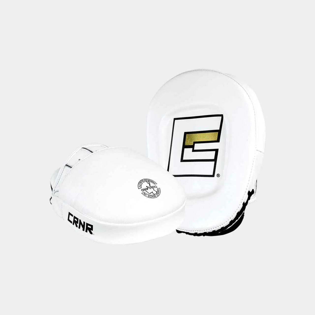 Combat Corner HMIT Micro Punch Mitts (White)