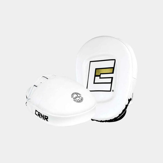 Combat Corner HMIT Micro Punch Mitts (White)