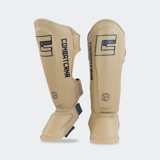 Combat Corner HMIT Shin Guards (Khaki)