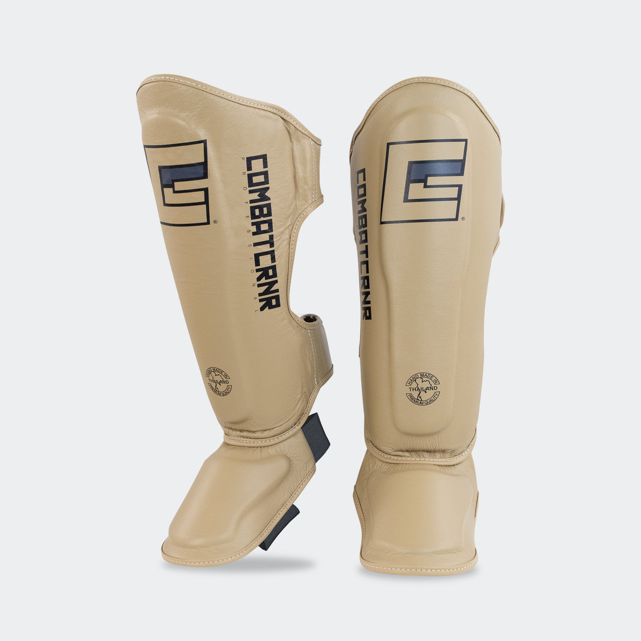 Combat Corner HMIT Shin Guards (Khaki)
