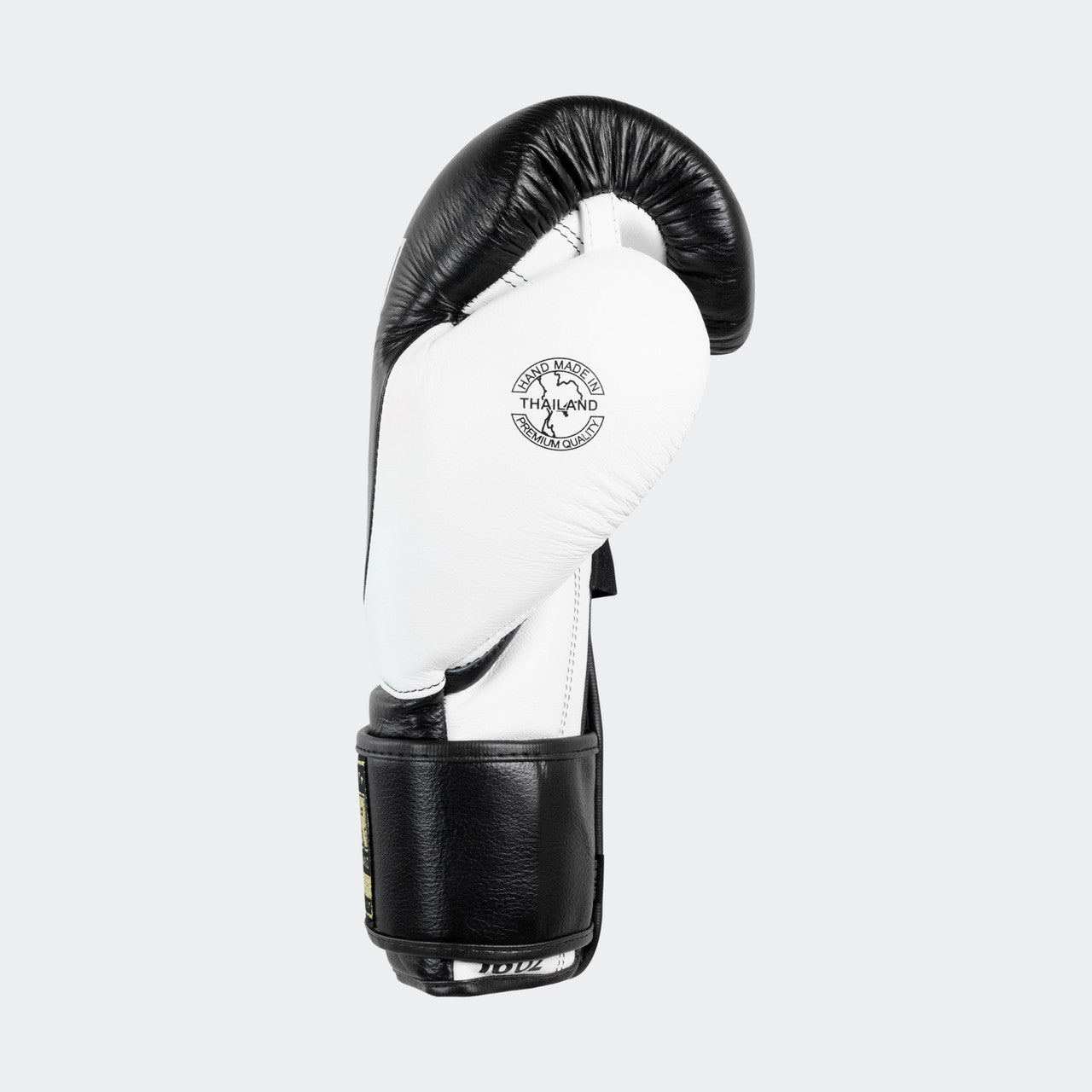Combat Corner HMIT Velcro Sparring Gloves (White/Black)