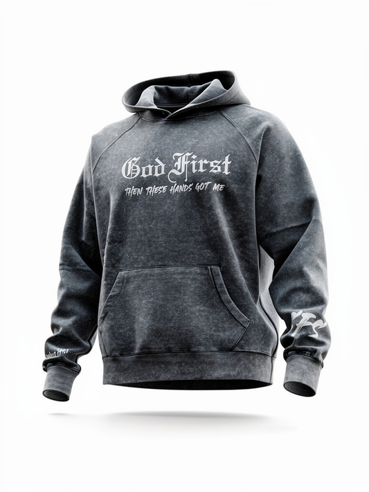 SFS God first Adult Hoodie