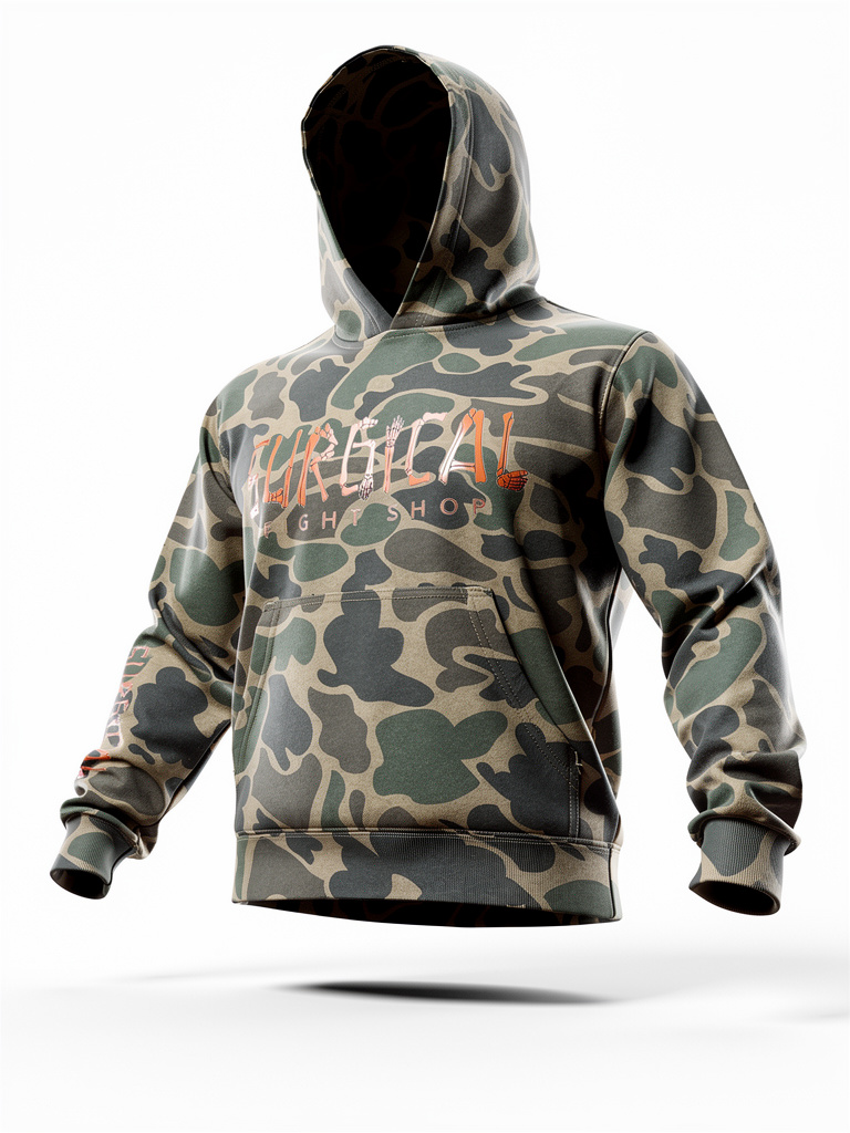 Youth Surgical Hoodie- Duck Camo