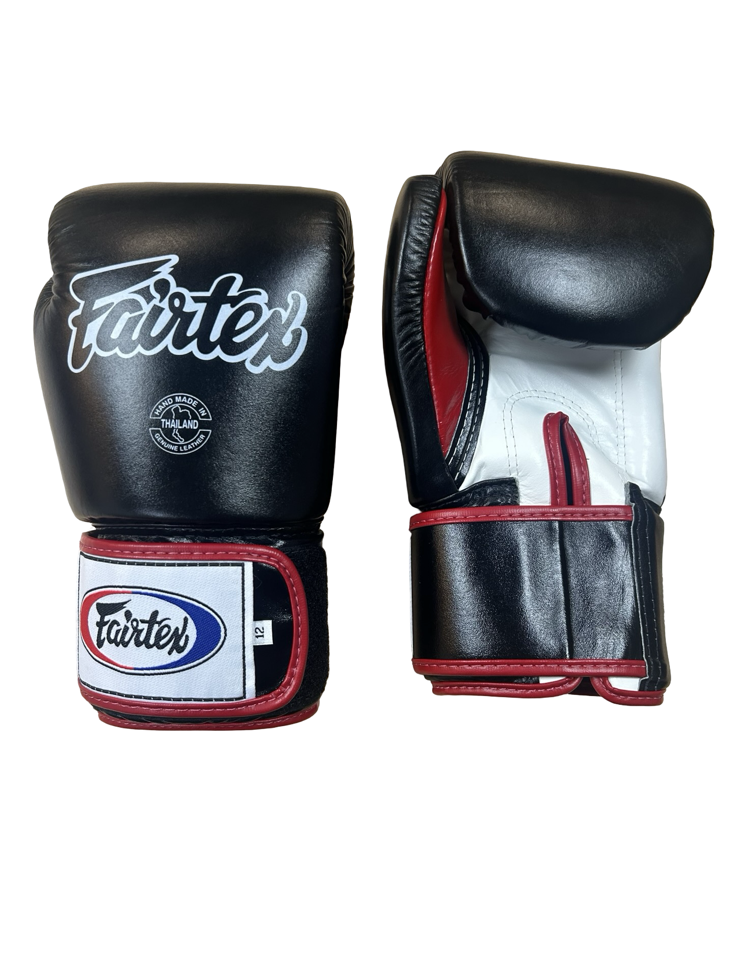 Fairtex Universal BGV1 Gloves "Tight-fit" Design- Red/Black/White