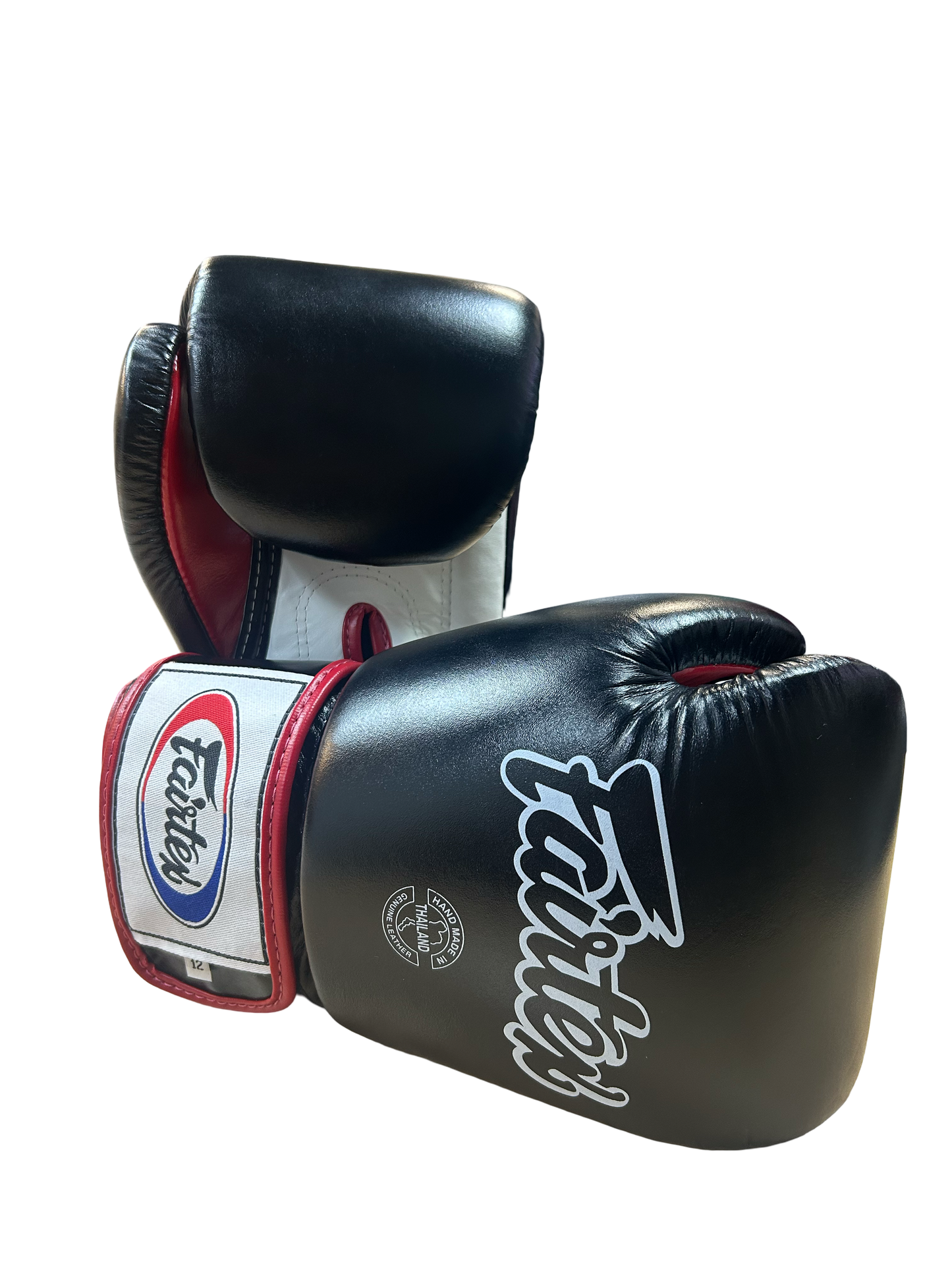 Fairtex Universal BGV1 Gloves "Tight-fit" Design- Red/Black/White