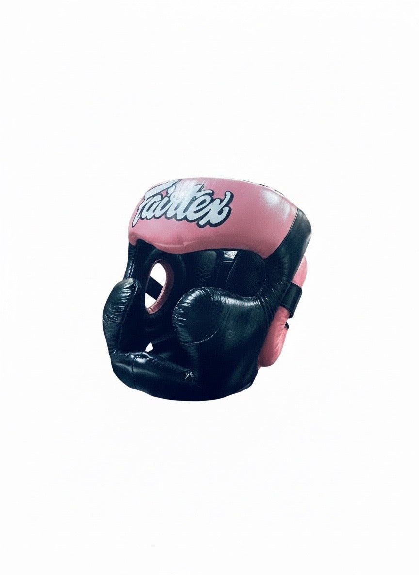 Fairtex HG13 Diagonal Vision Sparring Headguard – Full Head Coverage