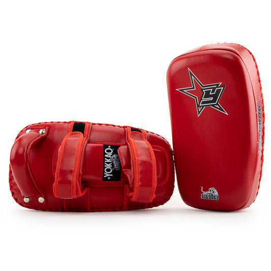 Yokkao Institution Kick Pads (Red)