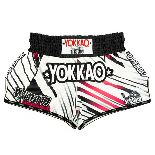 Yokkao Power Muay Thai Shorts (White)