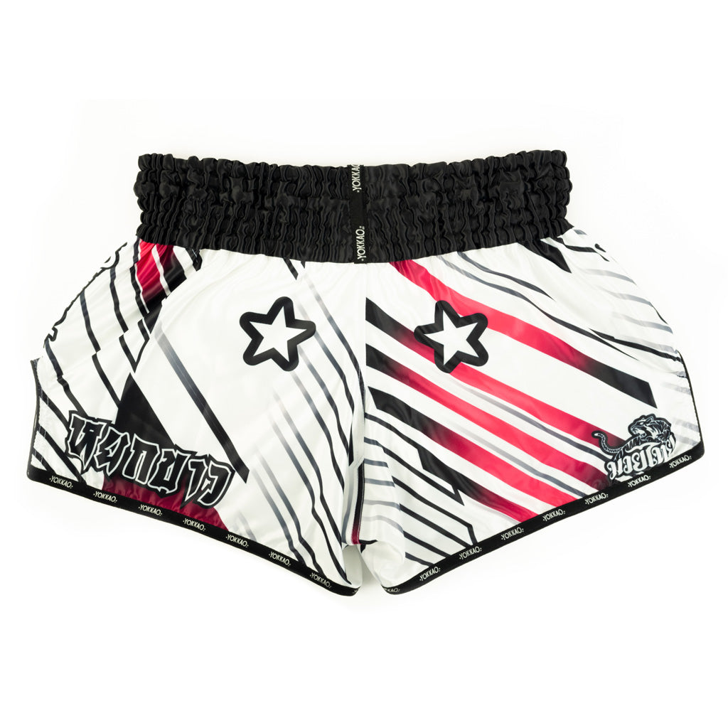 Yokkao Power Muay Thai Shorts (White)