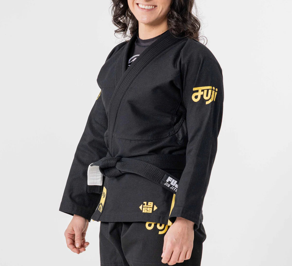 Fuji Adult FlowTech BJJ Gi (Black/Gold)
