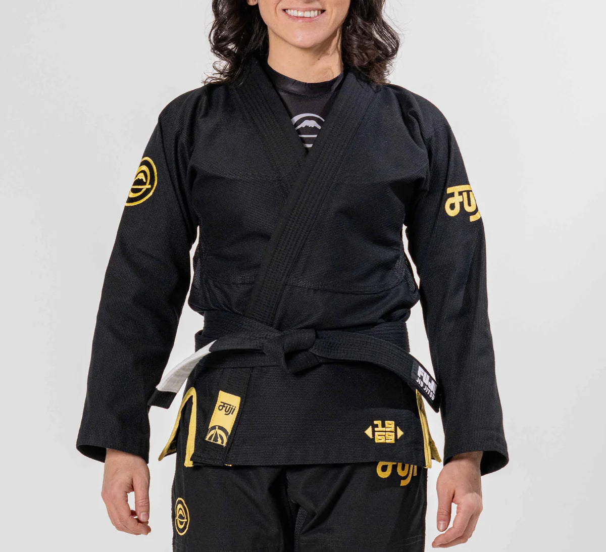 Fuji Adult FlowTech BJJ Gi (Black/Gold)