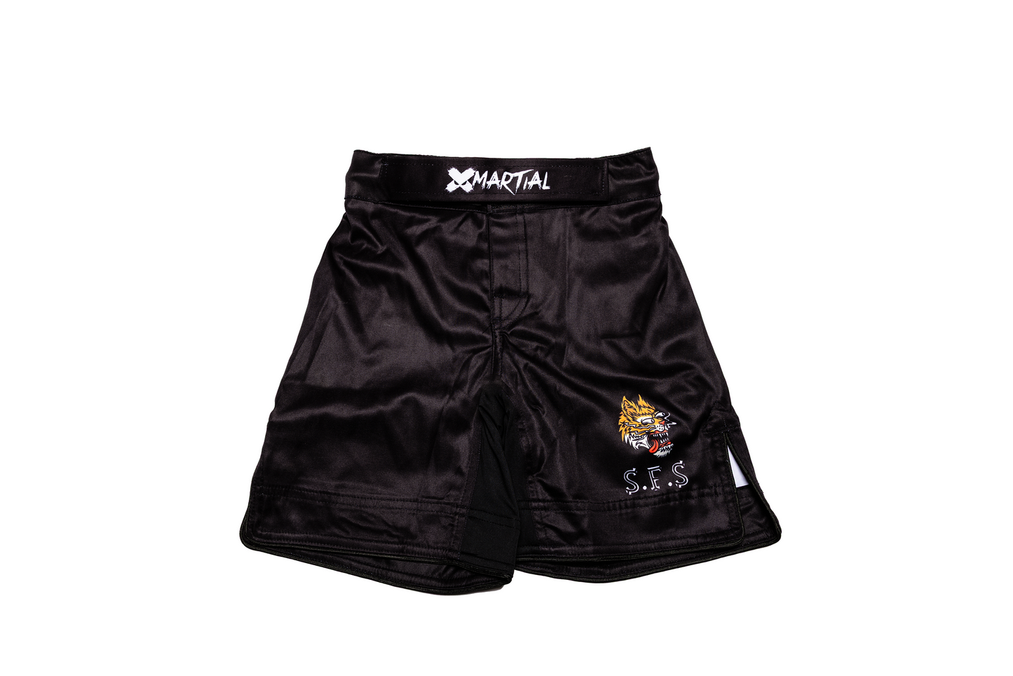 SFS Youth Tiger Velcro Hybrid Grappling Shorts