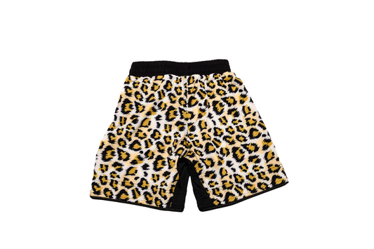 SFS Youth Velcro-less Hybrid Grappling Leopard Shorts