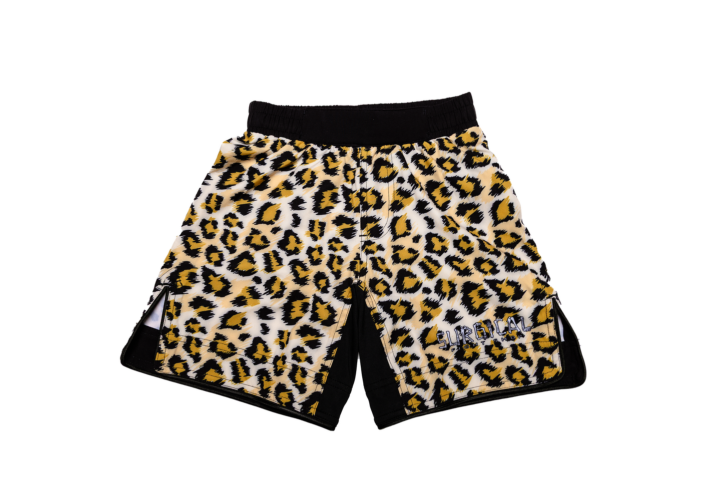 SFS Youth Velcro-less Hybrid Grappling Leopard Shorts