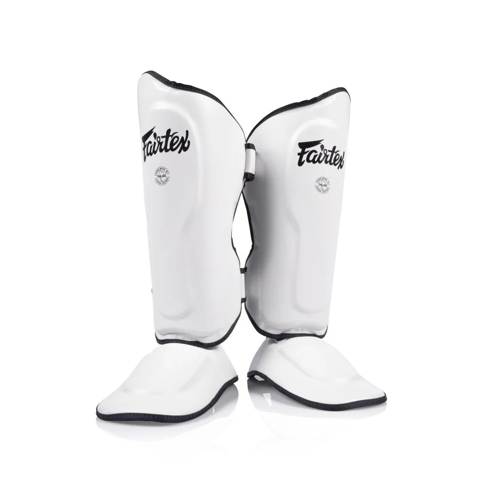 Fairtex SP9 Ultra Ergo Shin Pad (White)