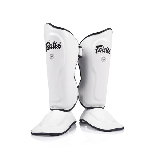 Fairtex SP9 Ultra Ergo Shin Pad (White)
