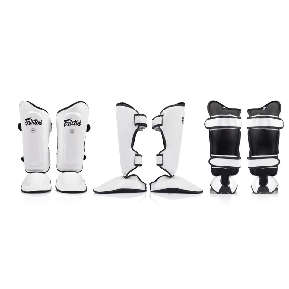 Fairtex SP9 Ultra Ergo Shin Pad (White)