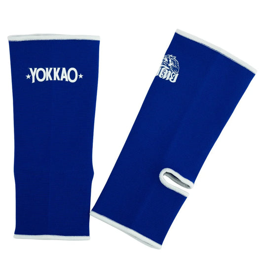 Yokkao Muay Thai Ankle Guards (Blue)